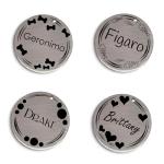 Custom Engraved Stainless Steel Pet ID Tag
