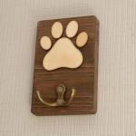 Personalized Dog Leash Holder for Wall