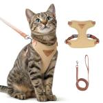 Adjustable Escape-Proof Cat Harness and Leash Set