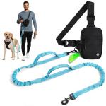 Hands-Free Crossbody Dog Leash Bag with Poop Dispenser