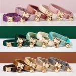 Custom Velvet Cat Collar with Name and Bell