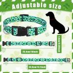 9-Pack Adjustable Holiday Dog Collars for Small Pets