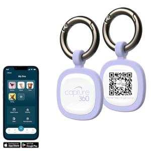 Customizable QR Code Pet ID Tag – Waterproof, Durable