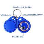 10 NFC Tag Keychains for Pet Identification