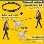 Hands-Free Waist Leash for Large Dogs