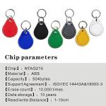 10 NFC Tag Keychains for Pet Identification
