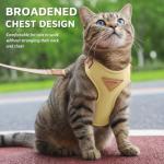 Adjustable Escape-Proof Cat Harness and Leash Set