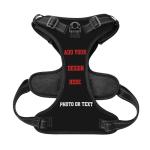 Custom Reflective Dog Harness with Name and Number