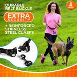 SparklyPets Reflective Hands-Free Dog Leash