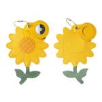 Vegan Leather Luggage Tag with Hidden AirTag Holder