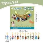 Evil Eye Heart Collar Charms for Pets