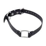 Small Dog Double Bungee Biothane Collar, Black