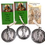 St. Francis Dog Collar Medal and Holy Cards Set