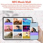 50 NFC Tags with NTAG215 Chip - Rewritable