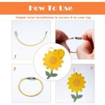 Vegan Leather Luggage Tag with Hidden AirTag Holder