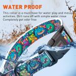 Waterproof Quick Release Biothane Dog Collar for Medium Dogs