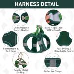 GAMUDA Reflective Soft Mesh Pet Harness Set