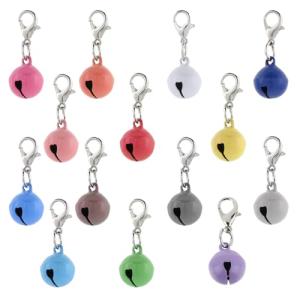 14 Pack Colorful Bells for Cat and Dog Collars