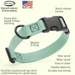 Waterproof Dog Collar with Quick Release Buckle