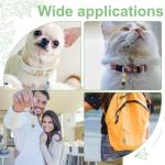 Evil Eye Heart Collar Charms for Pets