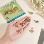 12pcs Flower Beads Pet Collar Bells & Charms