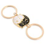 Cute Cat Couple Keychain for Pet Lovers