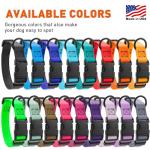 Waterproof Dog Collar with Quick Release Buckle