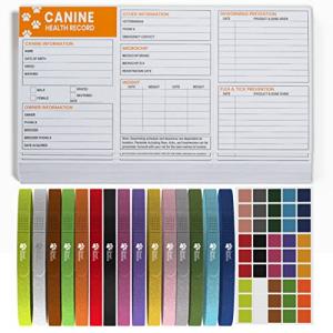 Puppy Whelping ID Kit with Collars and Stickers