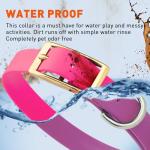 Heavy Duty Waterproof Dog Collar in Passionfruit Pink