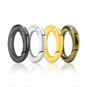 CooBigo 16 Pack Metal Key Ring Clips