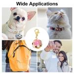 12pcs Flower Beads Pet Collar Bells & Charms