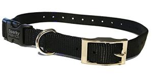 Sparky Pet Co Adjustable Nylon Dog Collar Strap