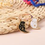 Cute Cat Couple Keychain for Pet Lovers
