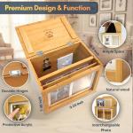 PetFriend Dog Urn with Photo Display and Keepsakes