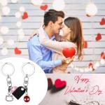Heart Keychain Set for Couples and Friends