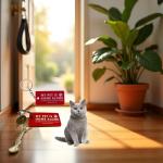 Pet Emergency Contact Keychain and ID Tags