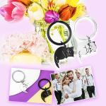 Matching Cat Keychains for Couples and Friends
