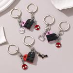 Heart Keychain Set for Couples and Friends