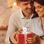 Cute Bear Couple Keychain for Valentine's Day Gift