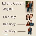 Custom Photo Keychain for Pets - 2 Pack