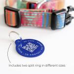 Custom QR Code Pet ID Tag - Round Aluminum