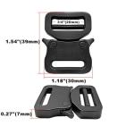 KangTeer 4 Pack Quick Release Buckles for Pets