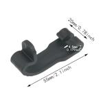 10 Pack Black Dog Crate Latch Hook Clips