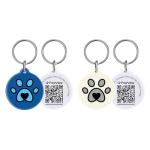 PawView QR Pet ID Tags – 2 Pack