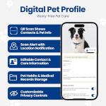 PawView QR Pet ID Tags – 2 Pack