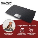 Digital Dog Scale with Non-Skid Mat, 225 Lb Capacity