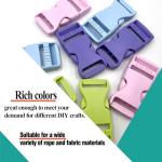 8 Pack Heavy Duty 1 Inch Quick Release Buckles