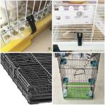 10 Pack Black Dog Crate Latch Hook Clips