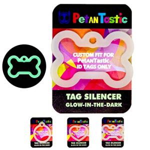 Glow in the Dark Pet Tag Silencers