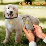 Smart NFC & QR Code Pet ID Tag - Yellow